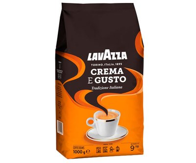 Кава в зернах Lavazza Crema e Gusto Tradizione Italiana 1000г. 4954 фото