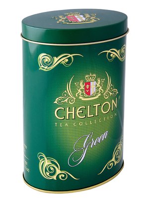 Чай Chelton зелений великий лист 100 г ж/б 2431 фото