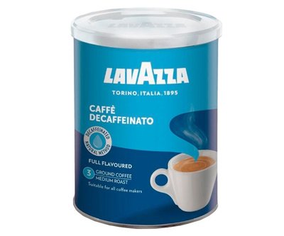 Кава мелена Lavazza Dek Decaffeinato (без кофеїну) 250 г ж/б 2978 фото