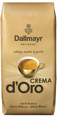 Кофе в зернах Dallmayr Crema D'ORO 1 кг. 4174 фото