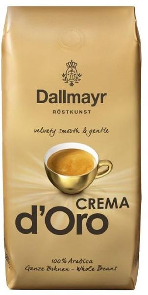 Кава в зернах Dallmayr Crema D'ORO 1 кг. 4174 фото