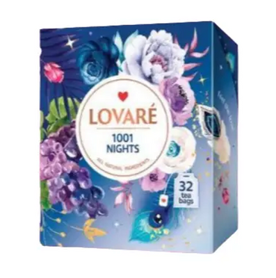 Чай Lovare «1001 Ніч» 32*2г пак 70 фото