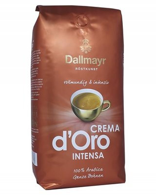 Кофе в зернах Dallmayr Crema D'ORO Intensa 1 кг. 4175 фото