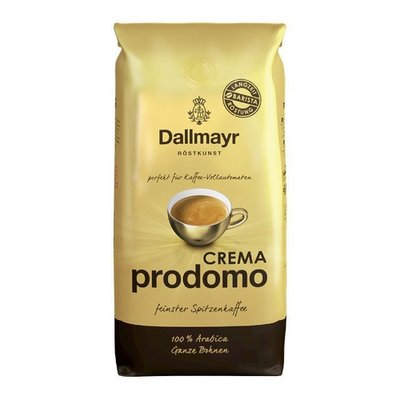 Кофе в зернах Dallmayr Prodomo Crema 1 кг. 4210 фото