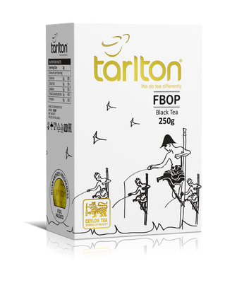 Чай Tarlton FBOP чорний листовий 250г 4955 фото