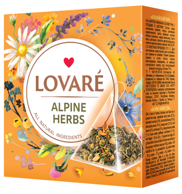 Чай Lovare Альпійські трави 15п. 3688 фото