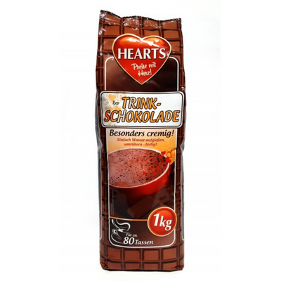 Капучино HEARTS Cappuccino Trink Schokolade, 1 кг 4732 фото