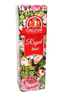 Чай Chelton Королевські троянди чорний великий лист 80 г Ж/Б 2844 фото