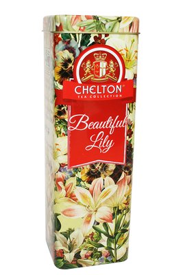 Чай Chelton Прекрасные лилии черный крупный лист 80 г Ж/Б 2845 фото