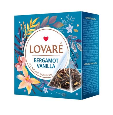 Чай ТМ Lovare «Бергамот ваніль» 15п. 74 фото