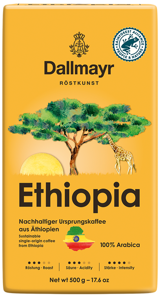 Кава мелена Dallmayr Ethiopia 500 г 4336 фото