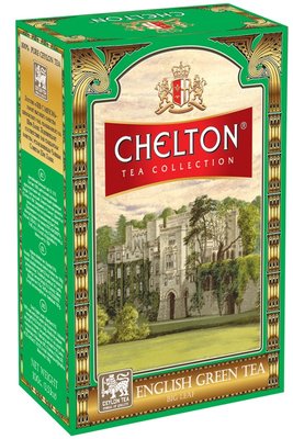 Чай Chelton English Green Tea зелений великолистовий 100г 2346 фото