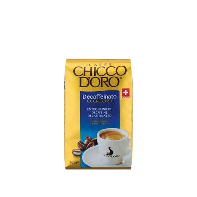 Кофе в зернах  Chicco D’oro Decafeinato 250 г 4755 фото