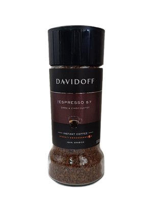 Кава розчинна Davidoff Espresso 57 Dark&Chocolatey 100 г 362 фото