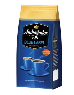 Кофе в зернах Ambassador Blue Label 1000г 3410 фото