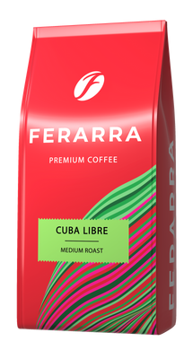 Кофе FERARRA CAFFE CUBA LIBRE с клапаном 1кг. зерно 2830 фото