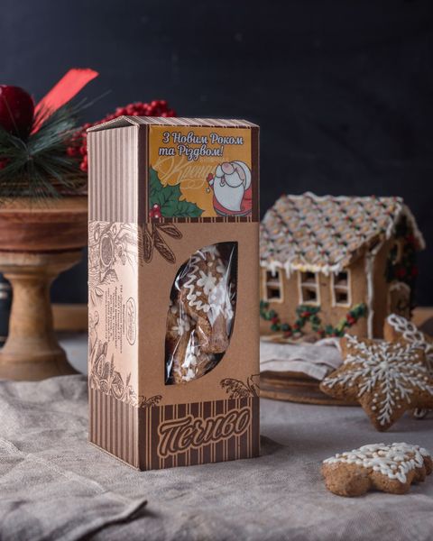 Печиво Крендель "Асорті" в подарунковій коробці 300 гр 36 фото