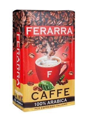 Кава FERARRA CAFFE 100% ARABIKA МЕЛЕНА, вакуум 250г 1089 фото