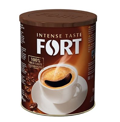 Кава розчинна порошкоподібна Fort 100г з/б 1109 фото