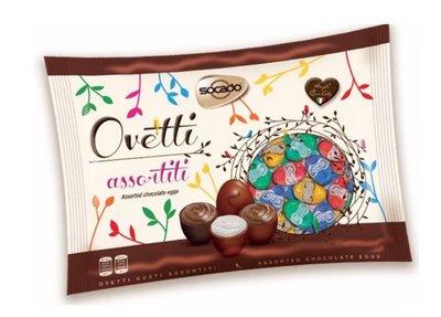 Цукерки праліне Шоколадні яйця Socado Ovetti Assortiti 450г 65 фото