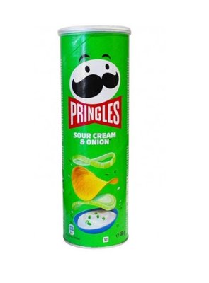 Чіпси Pringles Sour Cream & Onion 165 гр 5700 фото