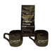 Подарочный набор кофе TM COFFEEBULK Black Gold 225г + 2 чашки 130мл 5685 фото 2