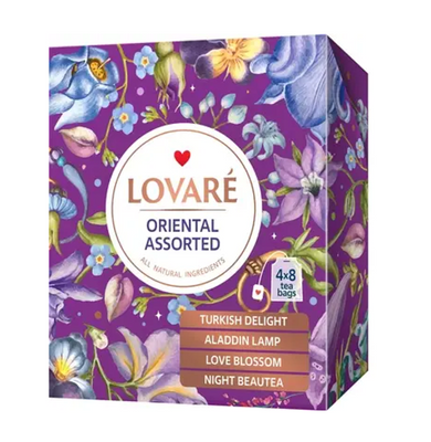 Чай Lovare «ORIENTAL ASSORTED» 32*2г пак 4937 фото