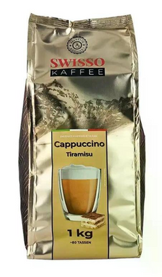 Капучино Swisso Kaffe Tiramisu 1кг 3702 фото