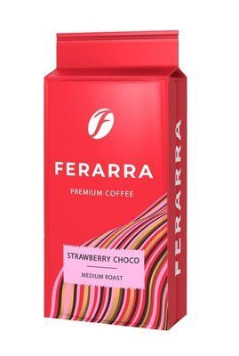Кава ТМ FERARRA 250г ПОЛУНИЧНИЙ ШОКОЛАД вакуум 5141 фото