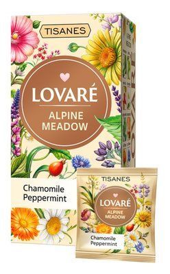 Чай TM Lovare "ALPINE MEADOW" Бленд травяного чая с плодами и цветами 24*1,5г 5530 фото