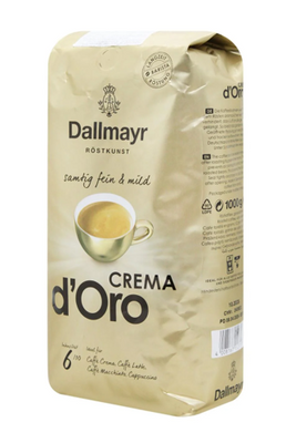 Кофе в зернах Dallmayr Crema D'ORO 1 кг. 4174 фото