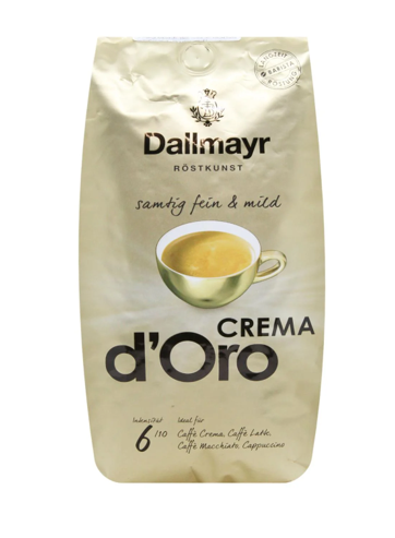 Кава в зернах Dallmayr Crema D'ORO 1 кг. 4174 фото