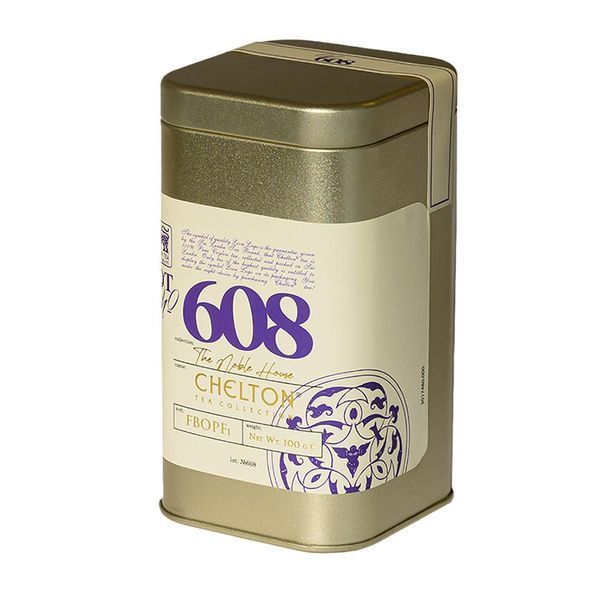 Чай Chelton Благородный дом Premium FBOPF1 №608 , черный средний лист  100 г. ж/б 5922 фото