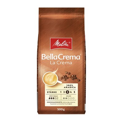 Кофе в зернах Melitta Bella Crema LaCrema 500 г 2713 фото