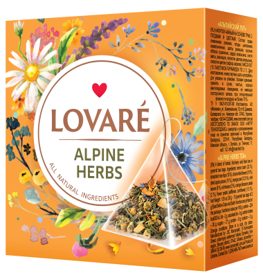 Чай Lovare Альпійські трави 15п. 3688 фото