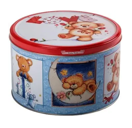 Печиво вершкове Teddy Bears 300г в з/б 18 фото