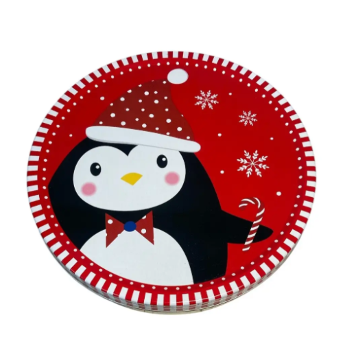 Печенье сливочное Christmas Collection Tins 200г в ж/б 5917 фото