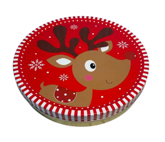 Печенье сливочное Christmas Collection Tins 200г в ж/б 5917 фото