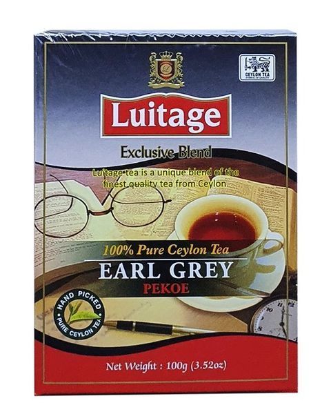 Чай Luitage Pekoe черный с бергамотом 100 г 6143 фото