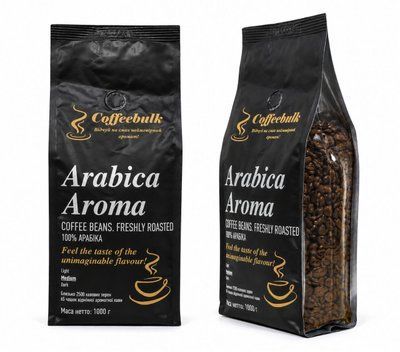 Кофе Coffeebulk Arabica Aroma 1kg 100% 3205 фото
