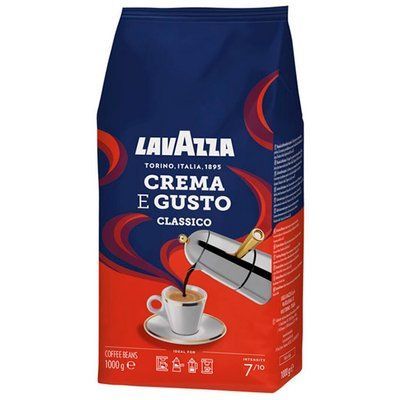 Кава в зернах Lavazza Crema e Gusto Classiсo 1кг. 4730 фото