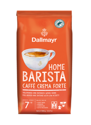 Кофе в зернах Dallmayr Home Barista Caffe Crema Forte 1кг 4516 фото