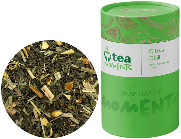 Чай зелений Tea Moments Citrus Chill 70 г "Цитрусовая Свежесть" 6121 фото