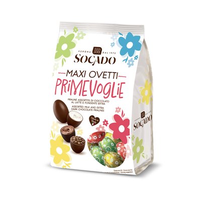 Цукерки праліне Шоколадні яйця Socado Maxi Ovetti 400 г 61 фото