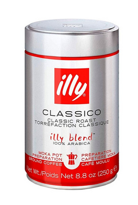 Кава мелена Illy Classico Moka Pot 250г 4518 фото