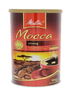 Кофе молотый Melitta Mocca 500 г в железной банке 4477 фото