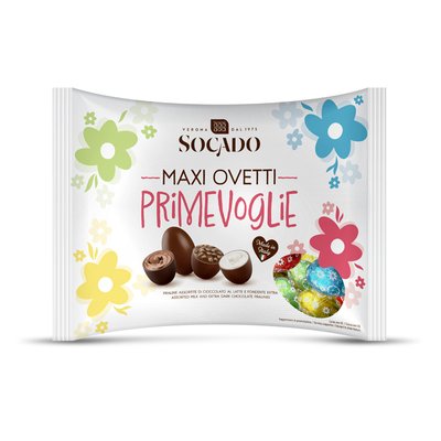 Цукерки праліне Шоколадні яйця Socado Maxi Ovetti 450 г 64 фото