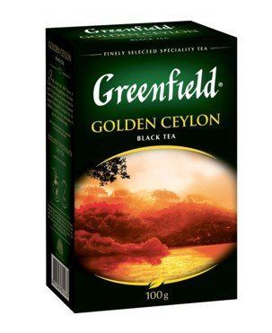 Чай Greenfield Golden Ceylon черный листовой 100г 84 фото