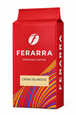 Кофе FERARRA CAFFE CREMA IRLANDESE молотый, вакуум 250г 1087 фото